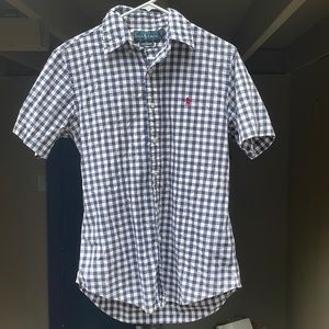 Mens Polo Ralph Lauren Short Sleeved Button Down